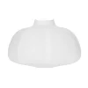New Abat-jour boule papier NUAGE coloris blanc 21,5 x 45 cm - 4MURS Suspensions