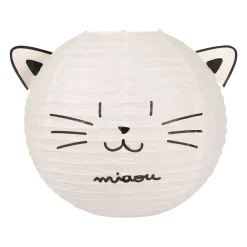 Best Abat-jour CHAT coloris noir 25 x 35 cm - 4MURS Enfant Luminaires Enfant|Suspensions