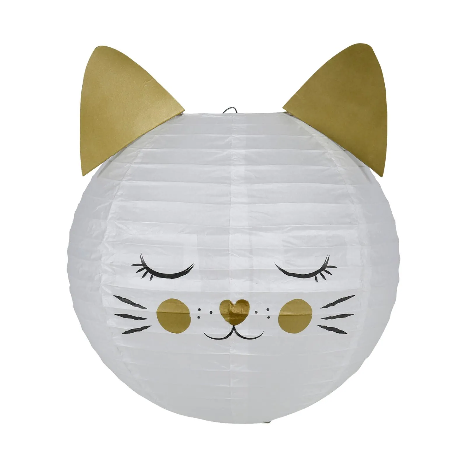 Clearance Abat-jour CHAT LOVE coloris blanc 21 x 35 cm - 4MURS Enfant Puériculture|Luminaires Enfant