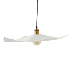 Hot Abat-jour LOUISE coloris blanc 7 x 54 cm diamètre 54 cm - 4MURS Suspensions