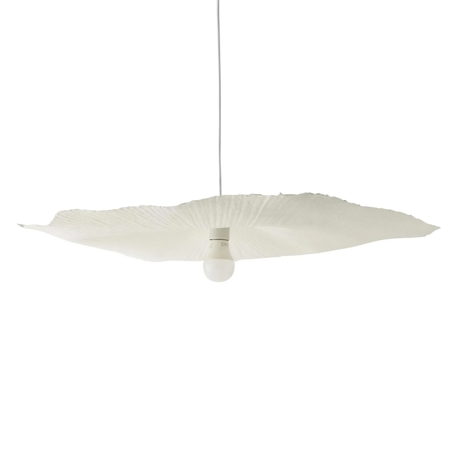 Online Abat-jour LOUISE coloris blanc 7 x 78 cm diamètre 78 cm - 4MURS Suspensions