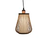 Fashion Abat-jour MINH coloris bambou 24 x 18 cm - 4MURS Suspensions