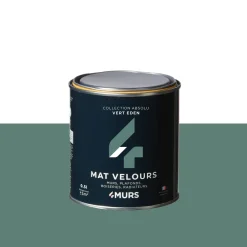 Clearance Peinture Finition Peinture vert eden Mat 0,5 L - 4MURS Peintures