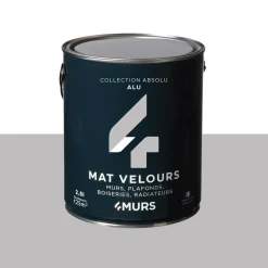 Outlet Peinture Multi-supports Peinture alu Mat 2,5 L - 4MURS Peintures