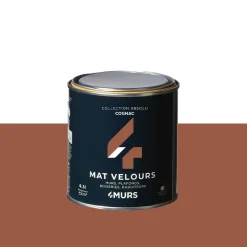 New Peinture Peinture cognac Mat 0,5 L - 4MURS Peintures