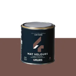 Outlet Peinture Peinture cuir tanné Mat 0,5 L - 4MURS Peintures