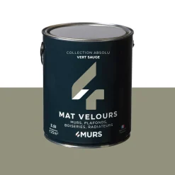 Hot Peinture Peinture vert sauge Mat 2,5 L - 4MURS Peintures