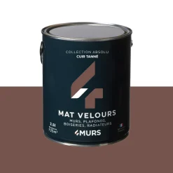 Discount Peinture Peinture cuir tanné Mat 2,5 L - 4MURS Peintures