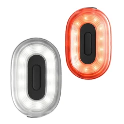 Sale Accessoire de vélo FEU DE SIGNALISATION 2 EN 1 rouge et blanc - 4MURS Activités En Plein Air