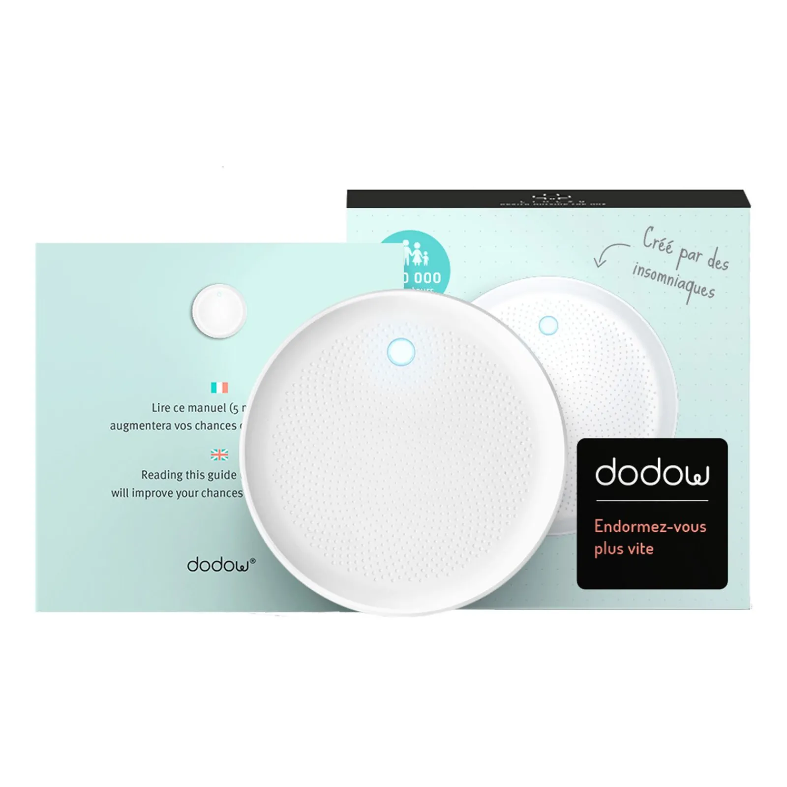Sale Aide sommeil DODOW coloris blanc - 4MURS Relaxation|Accessoires Multimédia