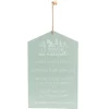 Hot Déco murale BONHEUR AU NATUREL coloris vert - 4MURS Objets Muraux