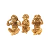 Fashion Figurine SINGE coloris or - 4MURS Objets Déco