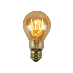 Outlet Ampoule LED GLOBE AMBRE FILAMENT 25W E27 jaune 10,5 x 6 cm - 4MURS Ampoules