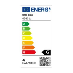 Outlet Ampoule LED GLOBE AMBRE FILAMENT 25W E27 jaune 10,5 x 6 cm - 4MURS Ampoules
