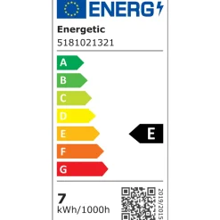 Fashion Ampoule LED MILKY 60W E27 lumière chaude jaune 10 x 6 cm - 4MURS Ampoules