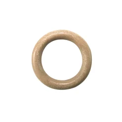 Fashion Anneaux JURA coloris naturel diamètre barre 2,8 cm - 4MURS Voilages, Vitrages, Stores Et Accessoires