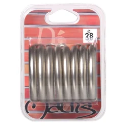 Online Anneaux ZEN coloris nickel givré diamètre barre 2,8 cm - 4MURS Voilages, Vitrages, Stores Et Accessoires