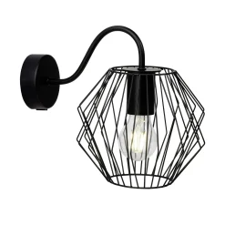 Outlet Applique NORIS coloris noir 23,5 x 19,6 cm - 4MURS Appliques