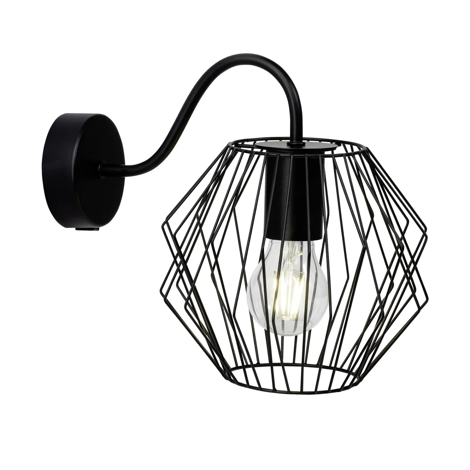 Outlet Applique NORIS coloris noir 23,5 x 19,6 cm - 4MURS Appliques