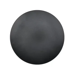 Outlet Assiette HEDVIG GRA coloris gris anthracite - 4MURS Arts De La Table