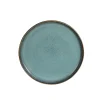 Clearance Assiette NOUKA coloris bleu vert - 4MURS Arts De La Table