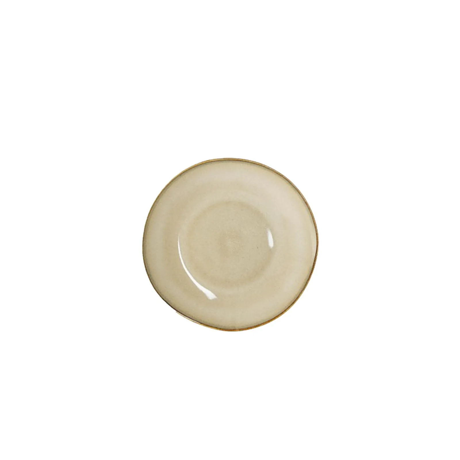 Outlet Assiette RACCO coloris beige - 4MURS Arts De La Table