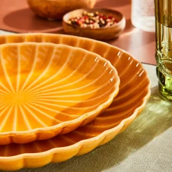 Best Assiette SUNNY coloris ocre - 4MURS Arts De La Table