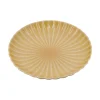 Sale Assiette SUNNY coloris ocre - 4MURS Arts De La Table