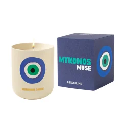 Sale Bougie parfumée MYKONOS TRAVEL Amande, Rhubarbe, figue, tonka Bougies Et Senteurs