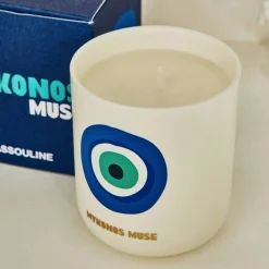 Sale Bougie parfumée MYKONOS TRAVEL Amande, Rhubarbe, figue, tonka Bougies Et Senteurs