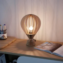 Fashion Lampe à poser ARCHIMÈDE bouleau 35 x 19 cm - 4MURS Lampes À Poser