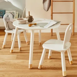 Discount Chaise enfant TIBO coloris blanc - 4MURS Enfant Meubles Enfant|Meubles Enfant