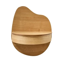 Clearance Etagère en bois OLY coloris beige - 4MURS Meubles De Rangement