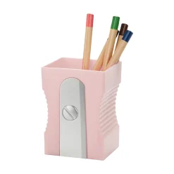 Sale Pot à crayons TAILLE CRAYON coloris rose - 4MURS Papeterie Et Livres