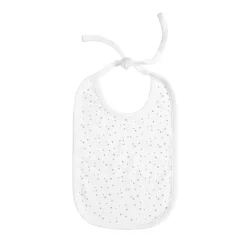 Best Bavoir PETIT POIS coloris blanc - 4MURS Enfant Puériculture|Déco Enfant