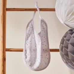 Best Bavoir PETIT POIS coloris blanc - 4MURS Enfant Puériculture|Déco Enfant