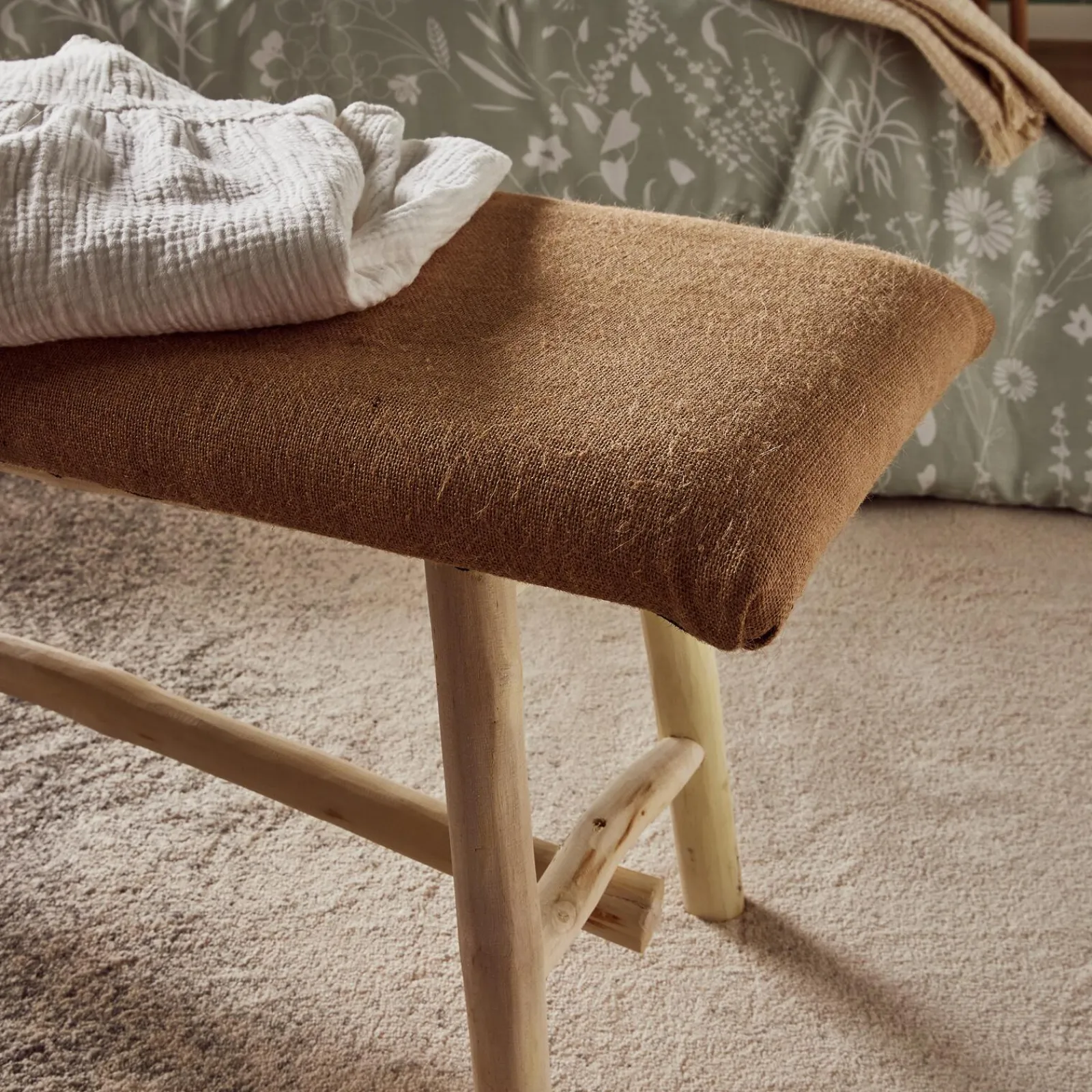 Outlet Banc KAMO coloris naturel - 4MURS Bancs Et Banquettes