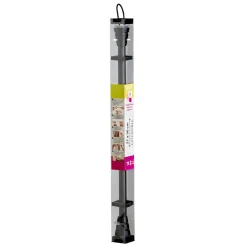 Outlet Barre à rideau ENTRE MURS noir 2 cm de 55,0 à 90 cm - 4MURS Voilages, Vitrages, Stores Et Accessoires
