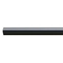 Fashion Barre à rideau ZEN noir mat diamètre barre 2,8 cm 150 cm - 4MURS Voilages, Vitrages, Stores Et Accessoires