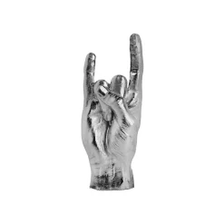 Sale Figurine LE DOIGT coloris argent - 4MURS Objets Déco