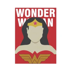 Hot Affiche WONDER WOMAN 30 x 40 cm - 4MURS Tableaux Et Affiches