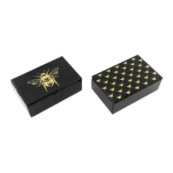 Online Boîte BLACK BEES coloris noir - 4MURS Objets Déco