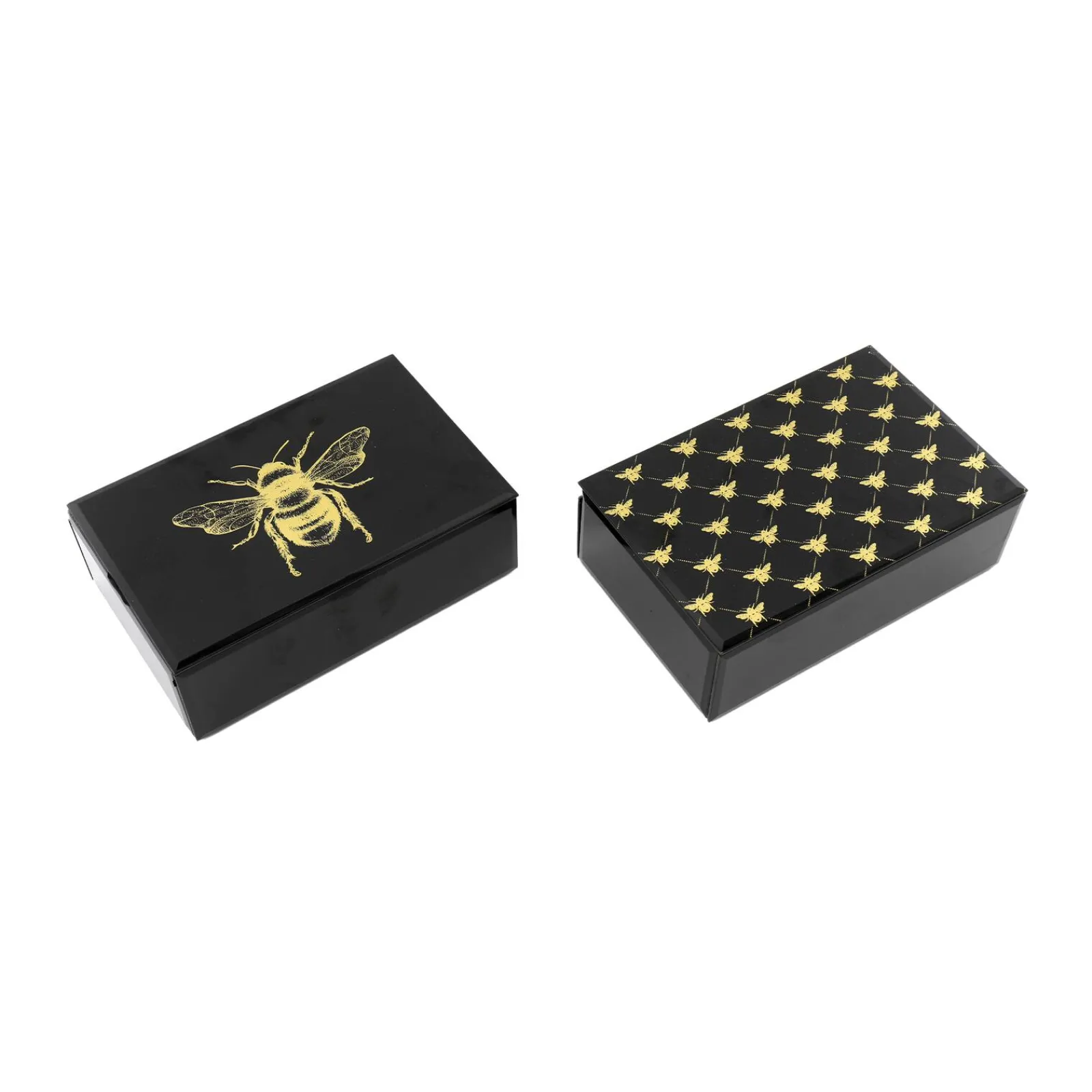 Online Boîte BLACK BEES coloris noir - 4MURS Objets Déco