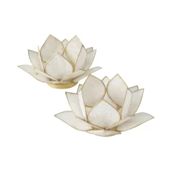 Clearance Bougeoir ESTANY coloris blanc - 4MURS Bougies Et Senteurs