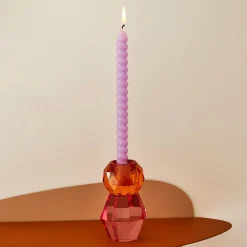 Hot Bougeoir KOLLONI coloris Orange, violet, rose - 4MURS Bougies Et Senteurs
