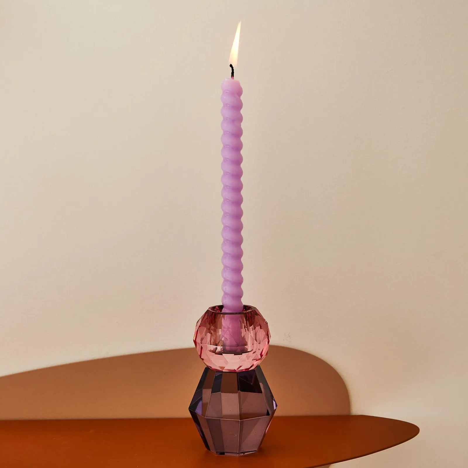 Hot Bougeoir KOLLONI coloris Orange, violet, rose - 4MURS Bougies Et Senteurs