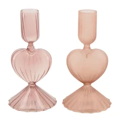 Online Bougeoir LOVE coloris rose - 4MURS Bougies Et Senteurs