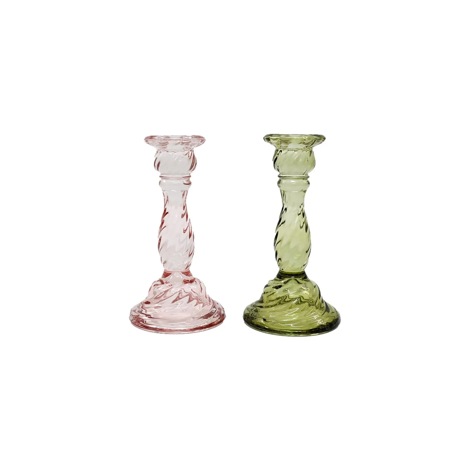 Online Bougeoir MONA coloris VERT, ROSE - 4MURS Bougies Et Senteurs