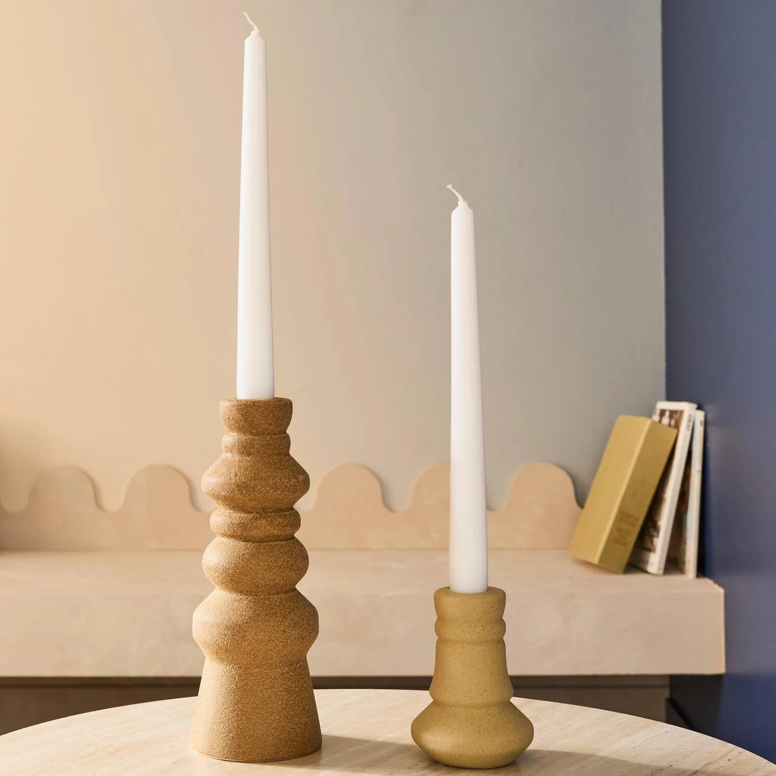 Best Bougeoir TOTI coloris beige - 4MURS Bougies Et Senteurs