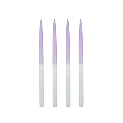 Fashion Bougie DIP-DYE coloris mauve - 4MURS Bougies Et Senteurs